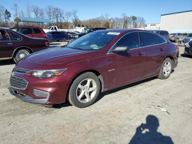 1G1ZB5ST7GF204722 - 2016 CHEVROLET MALIBU LS BURGUNDY photo 1