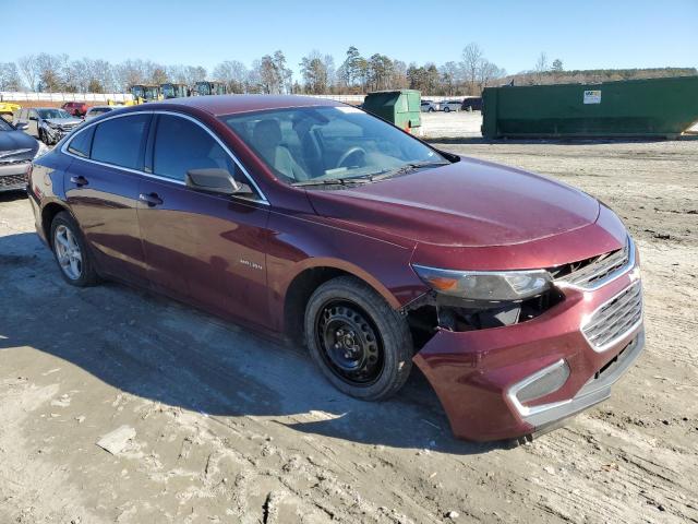 1G1ZB5ST7GF204722 - 2016 CHEVROLET MALIBU LS BURGUNDY photo 4