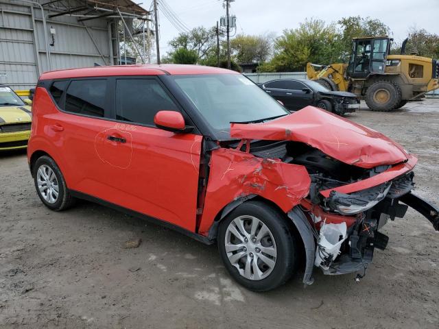 KNDJ23AU6L7706550 - 2020 KIA SOUL LX RED photo 4