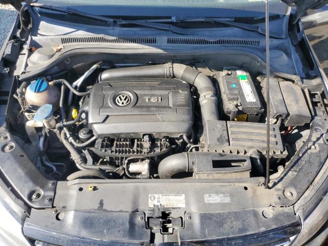 3VWD17AJ0EM361714 - 2014 VOLKSWAGEN JETTA SE BLACK photo 11