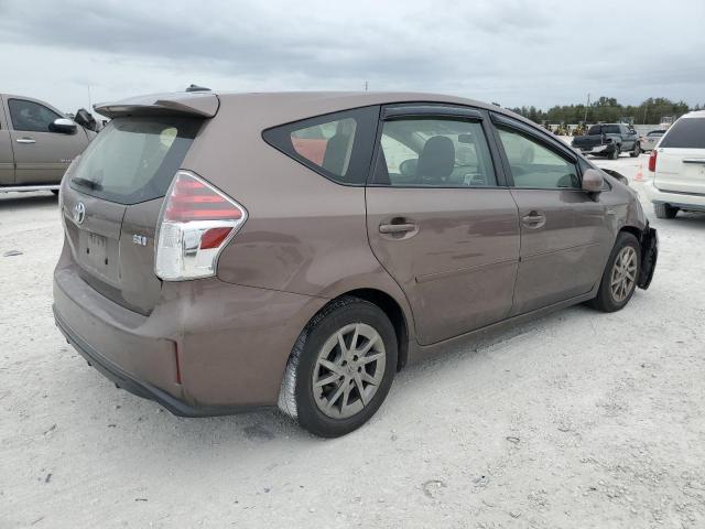 JTDZN3EU3GJ053334 - 2016 TOYOTA PRIUS V BROWN photo 3