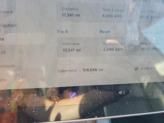 5YJ3E1EA6NF371131 - 2022 TESLA MODEL 3 თეთრი ფოტო 9