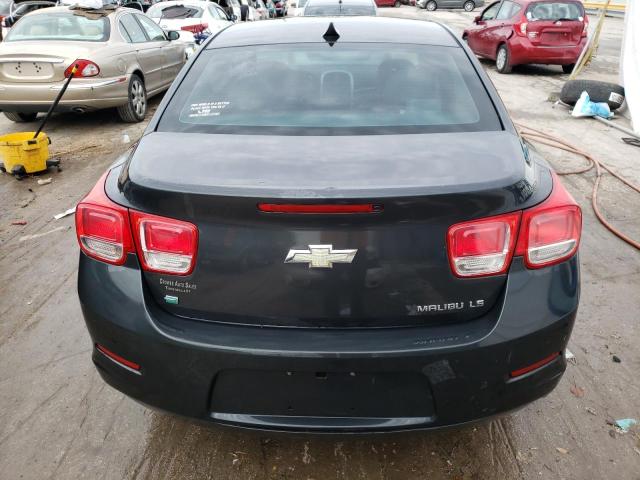 1G11B5SLXEF257621 - 2014 CHEVROLET MALIBU LS BLACK photo 6