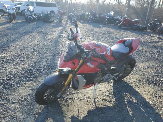 ZDMFAKNW5LB000492 - 2020 DUCATI STREETFIGH V4 RED photo 2