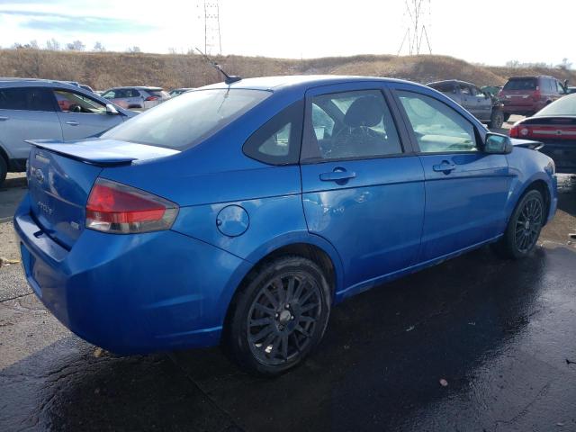 1FAHP3GN0AW168288 - 2010 FORD FOCUS SES BLUE photo 3