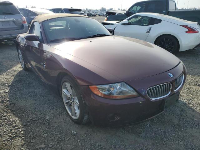 4USBT53483LU03474 - 2003 BMW Z4 3.0 BURGUNDY photo 4