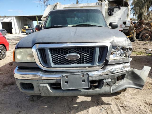 1FTZR15E44PA41378 - 2004 FORD RANGER SUPER CAB GRAY photo 5