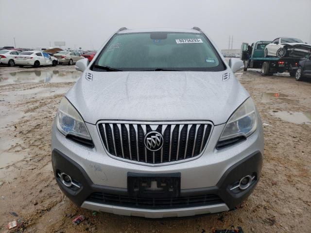 KL4CJCSBXEB605417 - 2014 BUICK ENCORE SILVER photo 5