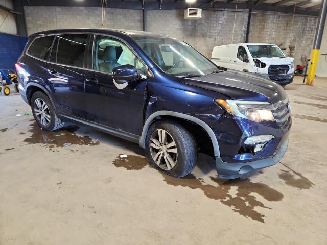5FNYF6H8XGB086976 - 2016 HONDA PILOT EXL BLUE photo 4