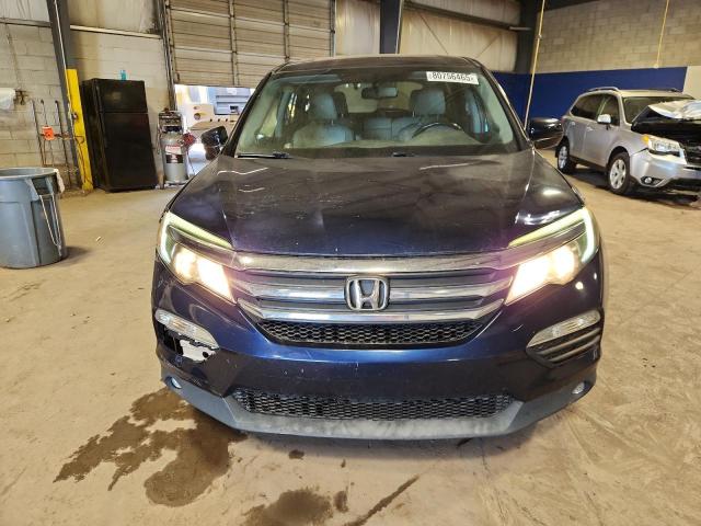 5FNYF6H8XGB086976 - 2016 HONDA PILOT EXL BLUE photo 5
