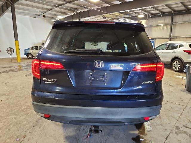 5FNYF6H8XGB086976 - 2016 HONDA PILOT EXL BLUE photo 6