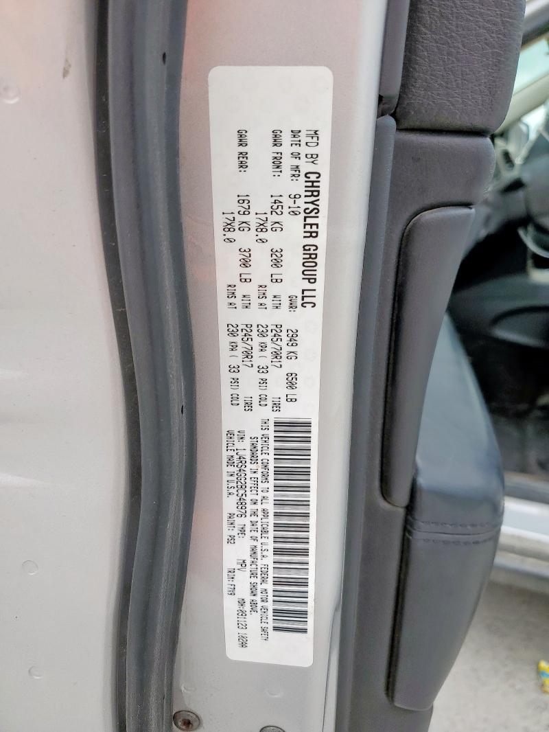 1J4RS4GG2BC548976 - 2011 JEEP GRAND CHER LAREDO Күміс фото 13