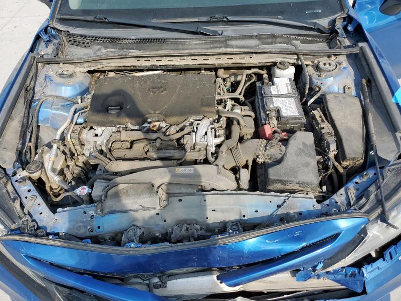 4T1B61HK2JU055977 - 2018 TOYOTA CAMRY XSE Синий фото 11
