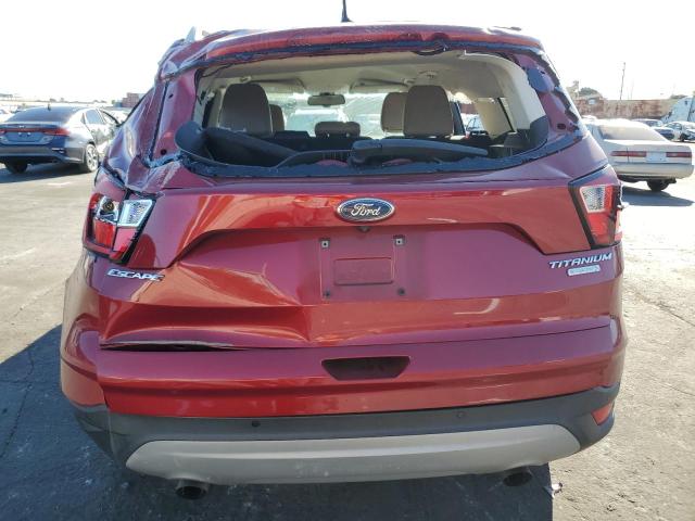 1FMCU0J92KUA24998 - 2019 FORD ESCAPE TITANIUM RED photo 6