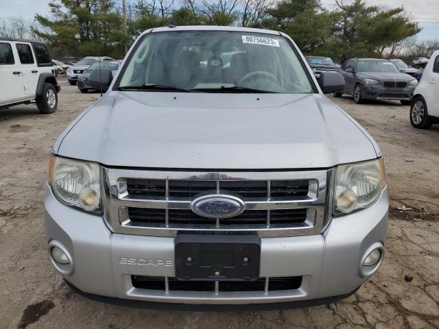 1FMCU9D71AKA42871 - 2010 FORD ESCAPE XLT SILVER photo 5