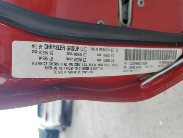 1C3CDFBA8DD110260 - 2013 DODGE DART SXT Qırmızı foto 12