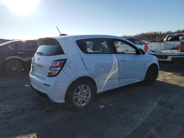 1G1JG6SG9H4174661 - 2017 CHEVROLET SONIC WHITE photo 3