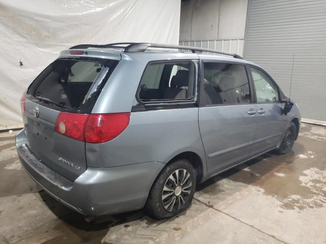 5TDZK23C37S016896 - 2007 TOYOTA SIENNA CE BLUE photo 3