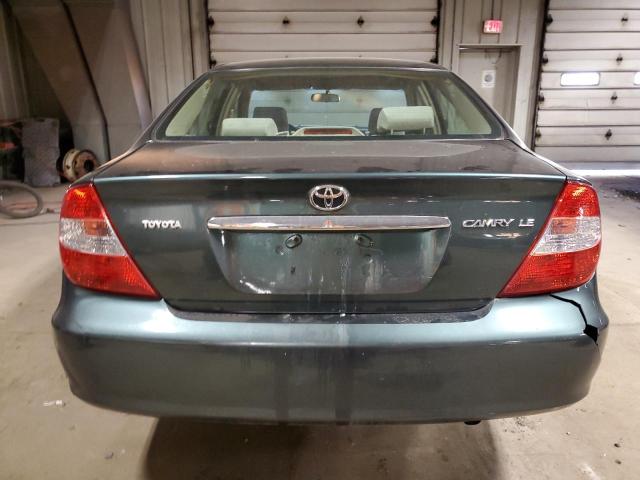 4T1BE32K82U626185 - 2002 TOYOTA CAMRY LE GREEN photo 6