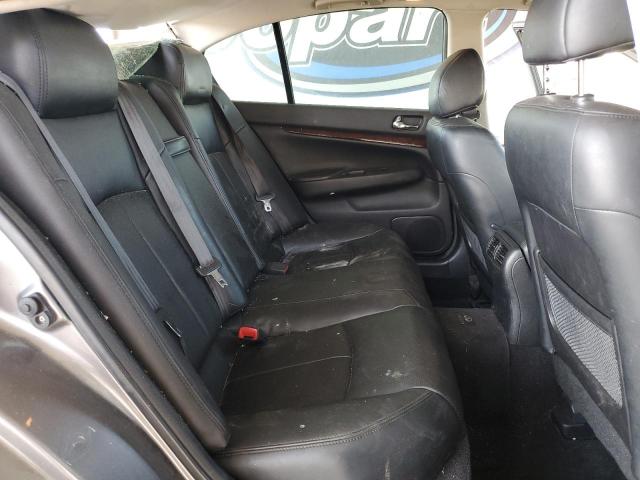 JN1CV6APXDM713650 - 2013 INFINITI G37 BASE GRAY photo 10