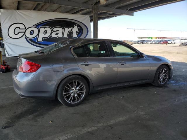 JN1CV6APXDM713650 - 2013 INFINITI G37 BASE GRAY photo 3