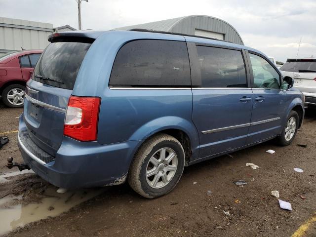 2A4RR5DG9BR702452 - 2011 CHRYSLER TOWN & COU TOURING BLUE photo 3