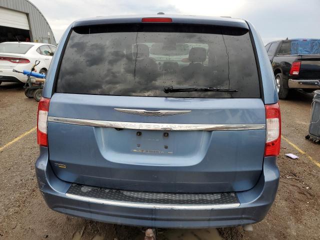 2A4RR5DG9BR702452 - 2011 CHRYSLER TOWN & COU TOURING BLUE photo 6