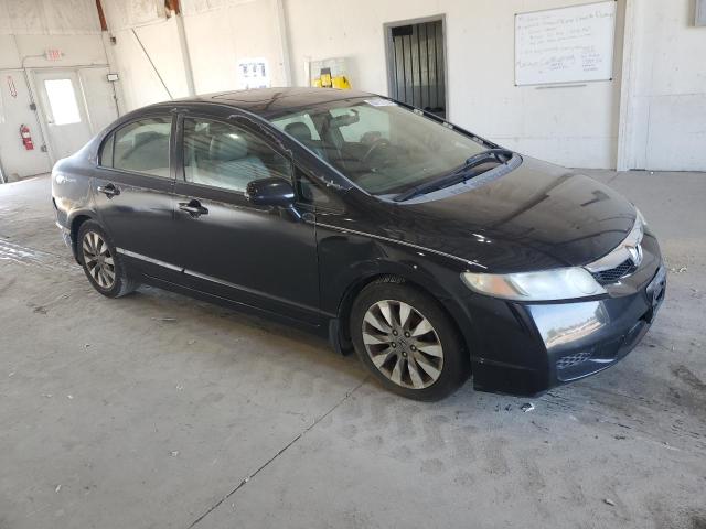 2HGFA1F9XAH525925 - 2010 HONDA CIVIC EXL BLACK photo 4