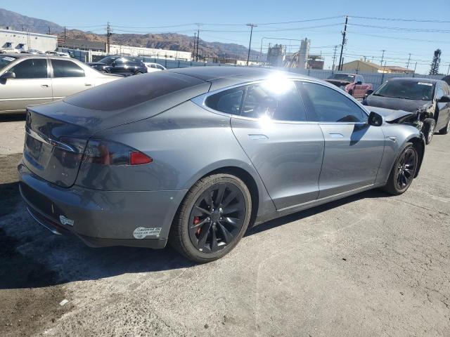 5YJSA1CN7DFP21684 - 2013 TESLA MODEL S GRAY photo 3