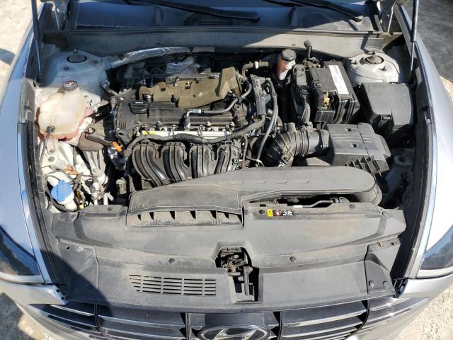 5NPEG4JA2MH125350 - 2021 HYUNDAI SONATA SE SILVER photo 11