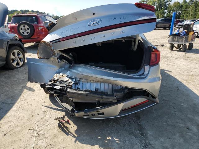 5NPEG4JA2MH125350 - 2021 HYUNDAI SONATA SE SILVER photo 6