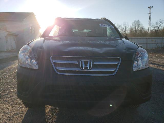 JHLRD78926C028951 - 2006 HONDA CR-V SE BLACK photo 5