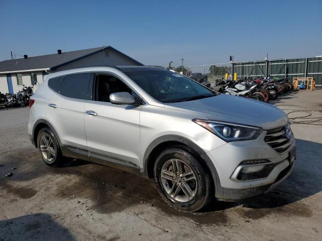 5XYZUDLB0HG407547 - 2017 HYUNDAI SANTA FE SPORT SILVER photo 4