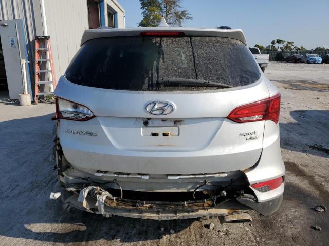 5XYZUDLB0HG407547 - 2017 HYUNDAI SANTA FE SPORT SILVER photo 6