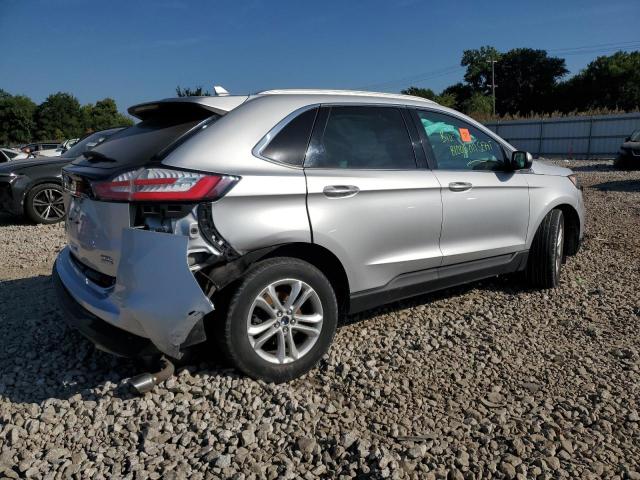 2FMPK3J97KBC44555 - 2019 FORD EDGE SEL SILVER photo 3