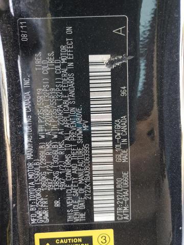 2T2ZK1BAXBC063995 - 2011 LEXUS RX 350 Qara foto 13