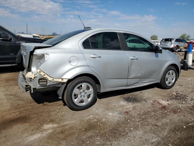 1G1JA5SH2F4130793 - 2015 CHEVROLET SONIC LS SILVER photo 3