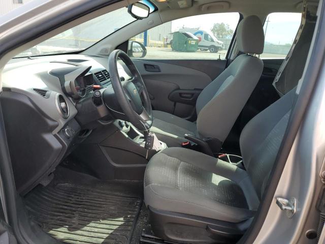 1G1JA5SH2F4130793 - 2015 CHEVROLET SONIC LS SILVER photo 7