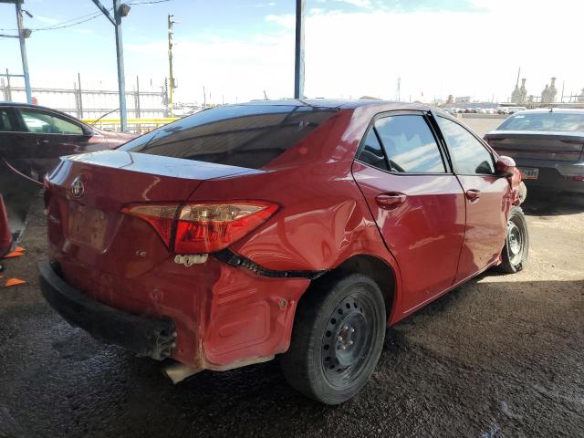 5YFBURHE6KP932164 - 2019 TOYOTA COROLLA L 红色 照片 3