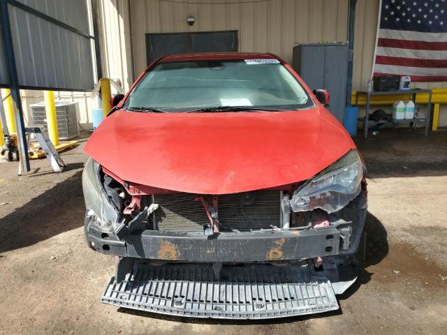 5YFBURHE6KP932164 - 2019 TOYOTA COROLLA L 红色 照片 5