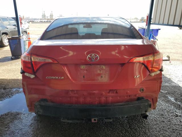 5YFBURHE6KP932164 - 2019 TOYOTA COROLLA L 红色 照片 6