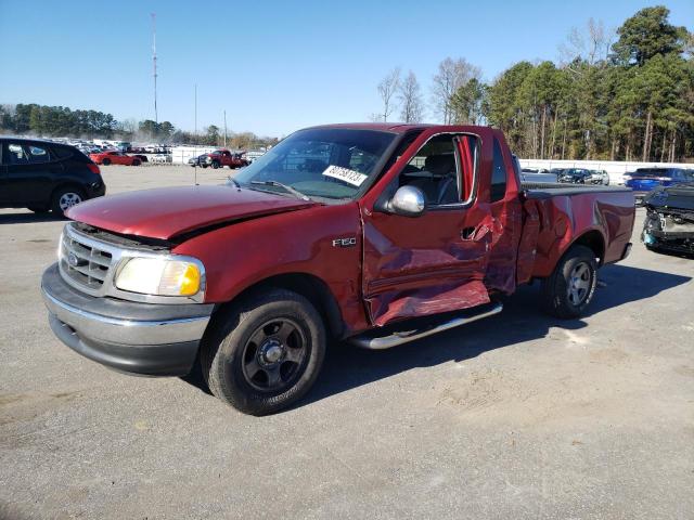 1FTZX172X1NB89325 - 2001 FORD F150 RED photo 1