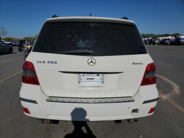 WDCGG8HB7BF667141 - 2011 MERCEDES-BENZ GLK 350 4MATIC WHITE photo 6