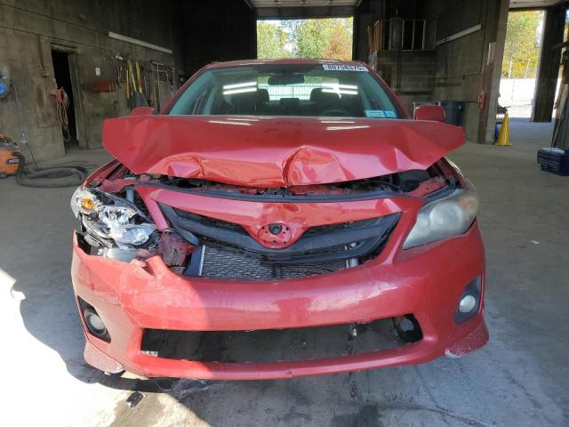 2T1BU4EE9BC701508 - 2011 TOYOTA COROLLA BASE RED photo 5