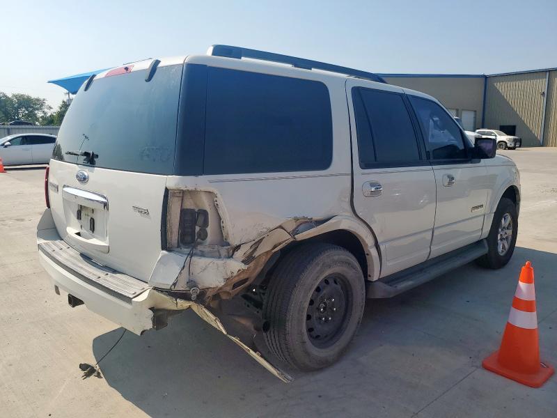 1FMFU15598LA10959 - 2008 FORD EXPEDITION XLT WHITE photo 3