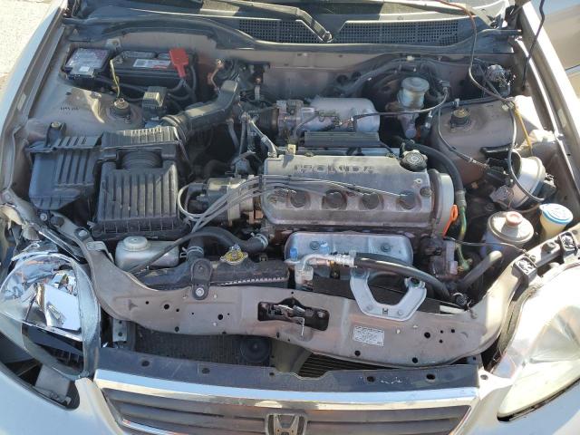 2HGEJ8649YH572446 - 2000 HONDA CIVIC EX CREAM photo 11