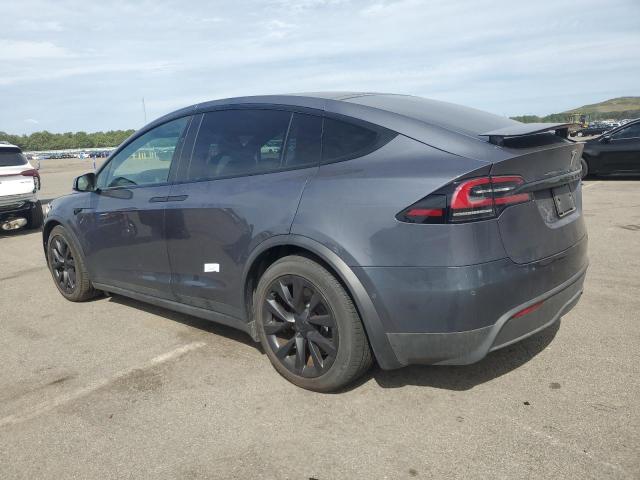 7SAXCBE5XNF363925 - 2022 TESLA MODEL X GRAY photo 2
