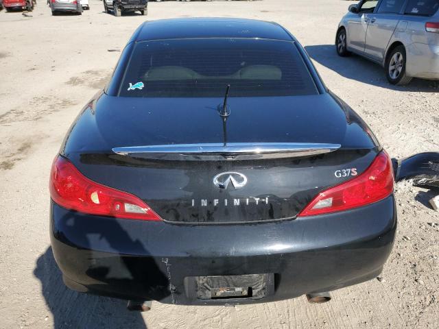 JNKCV66E69M722162 - 2009 INFINITI G37 BASE BLACK photo 6