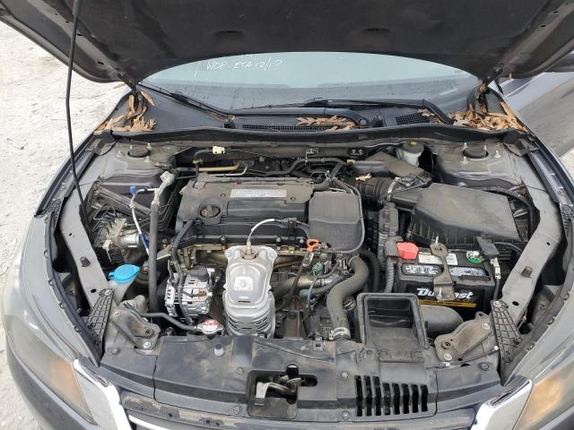 1HGCR2F36FA061261 - 2015 HONDA ACCORD LX GRAY photo 11