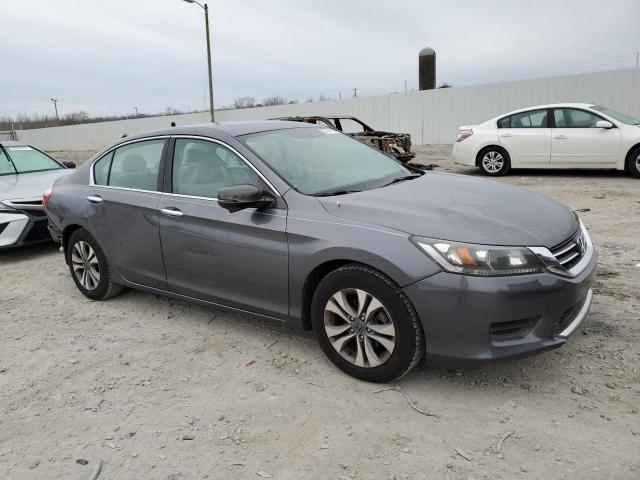 1HGCR2F36FA061261 - 2015 HONDA ACCORD LX GRAY photo 4